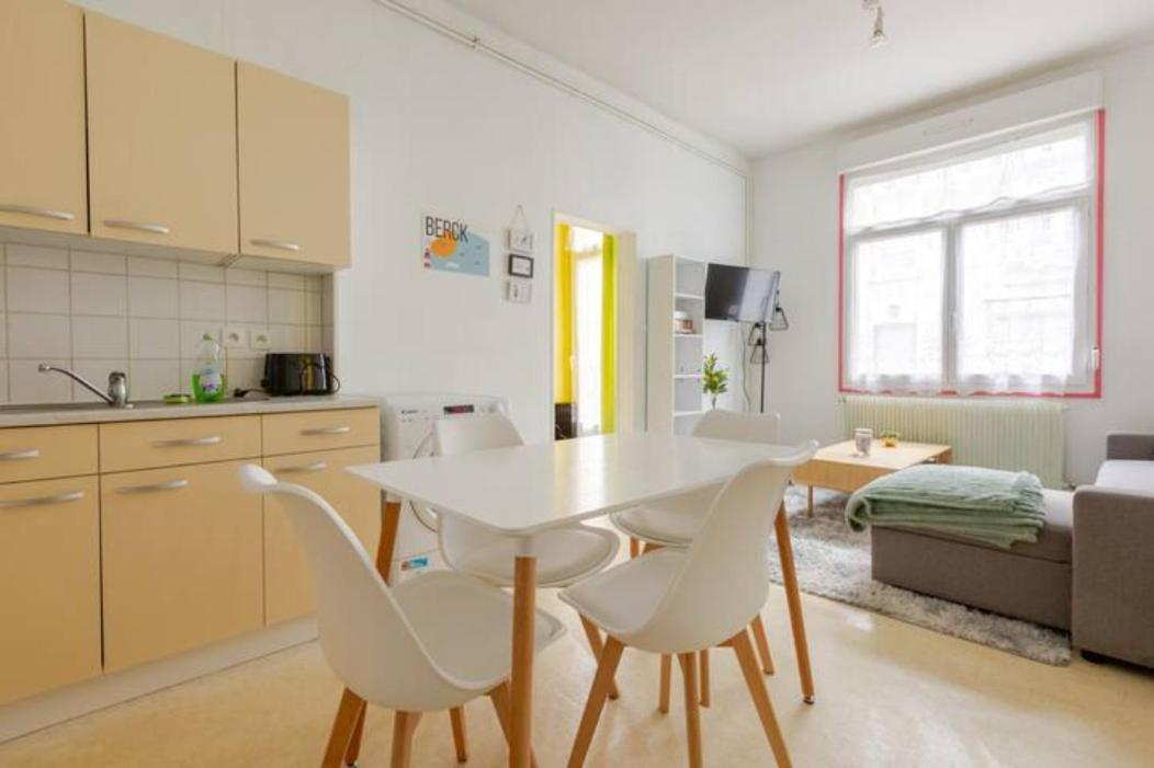 ++++ Central Charmant 70M2 Avec Balcon, Mer A 200 M Et Rue Pietonne A 300 M ++++ Berck Exteriör bild